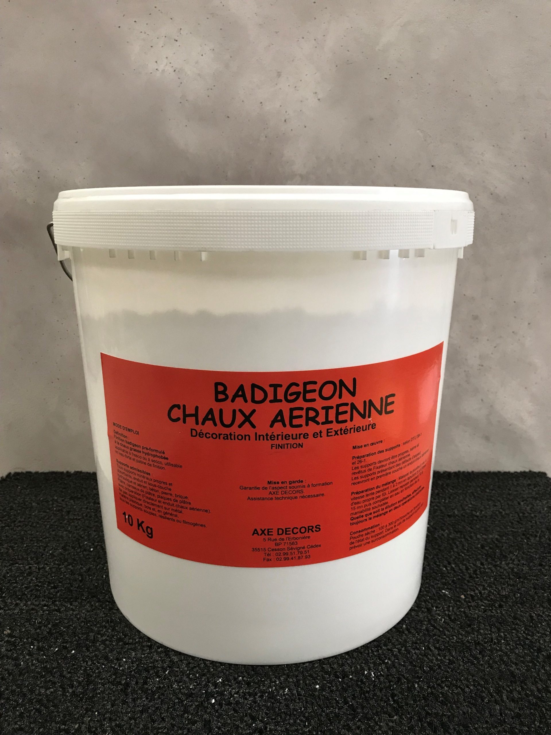 BADIGEON CHAUX AERIENNE – AXE DECORS