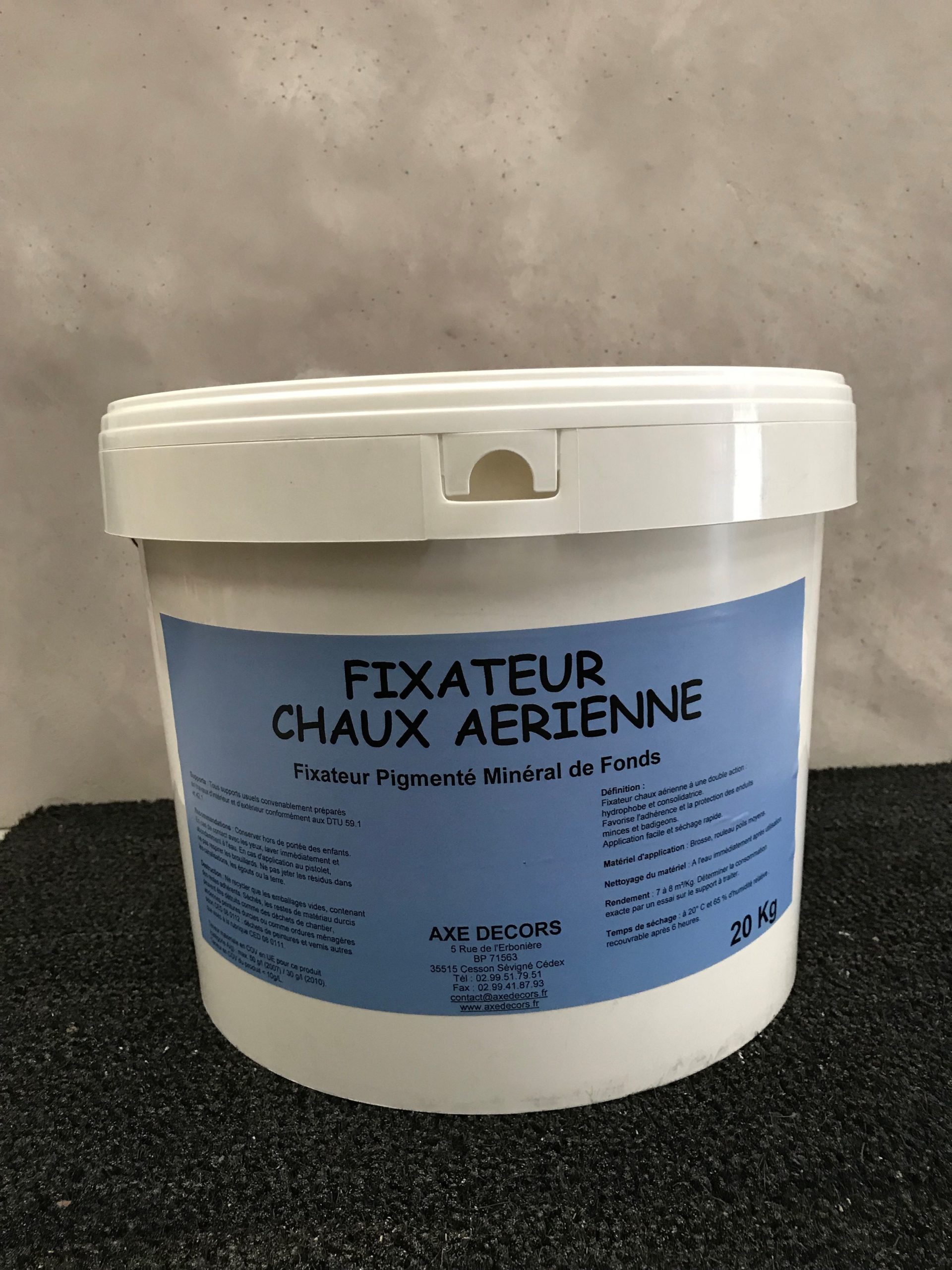 FIXATEUR CHAUX AERIENNE – AXE DECORS